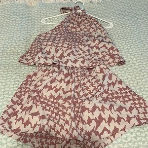 fab’rik - Halter Double Layer Romper!